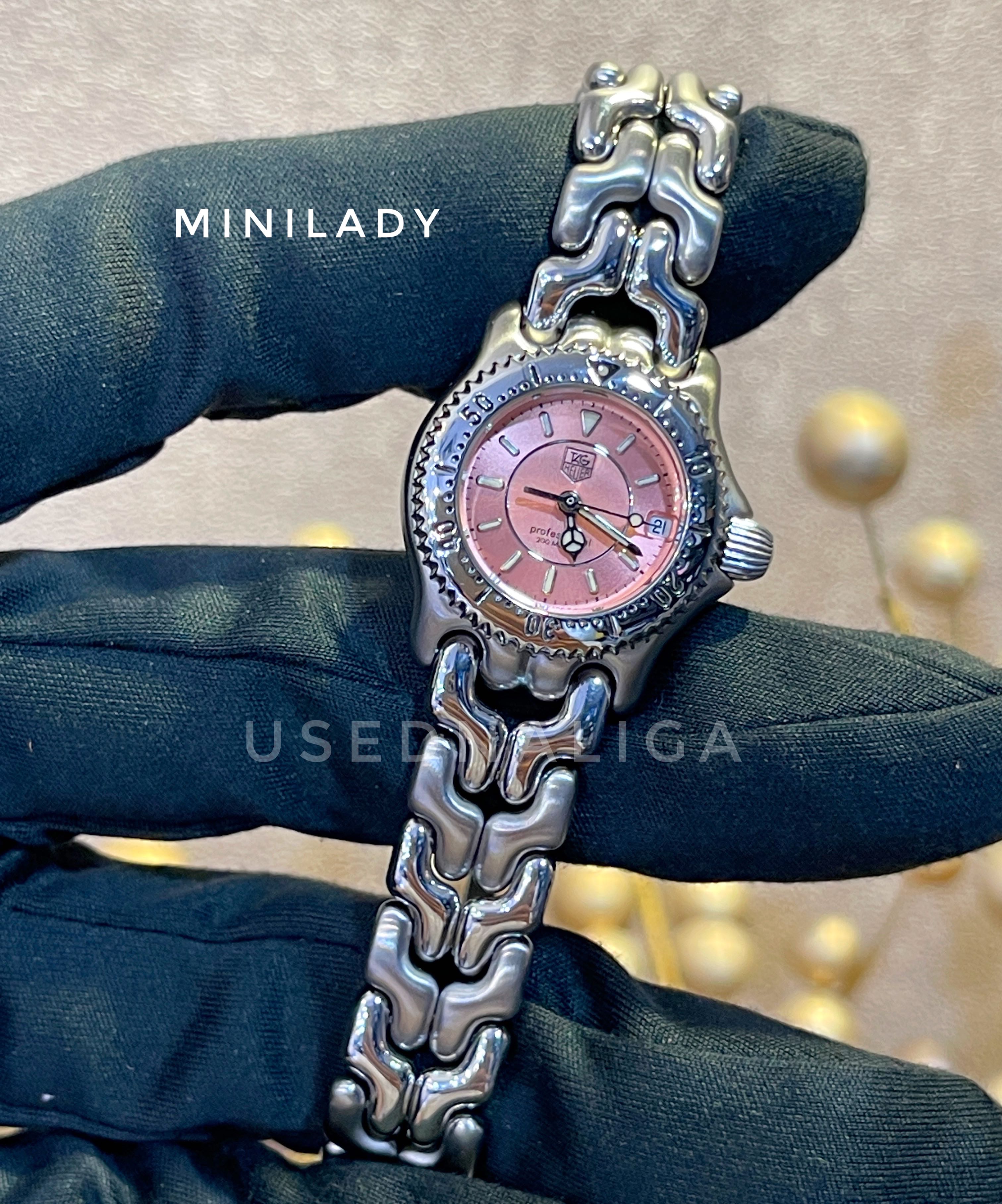 Tag Heuer  Mini Lady Pink วงแหวนรุ่นสุดท้าย สีหายาก