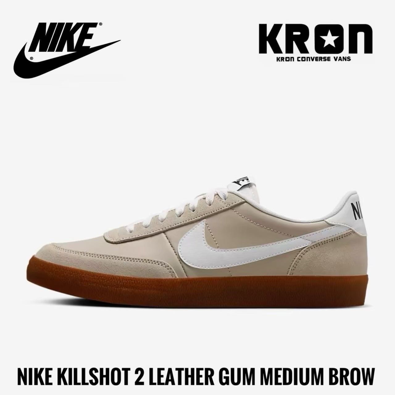 Nike Killshot 2 Leather Gum Medium Brown