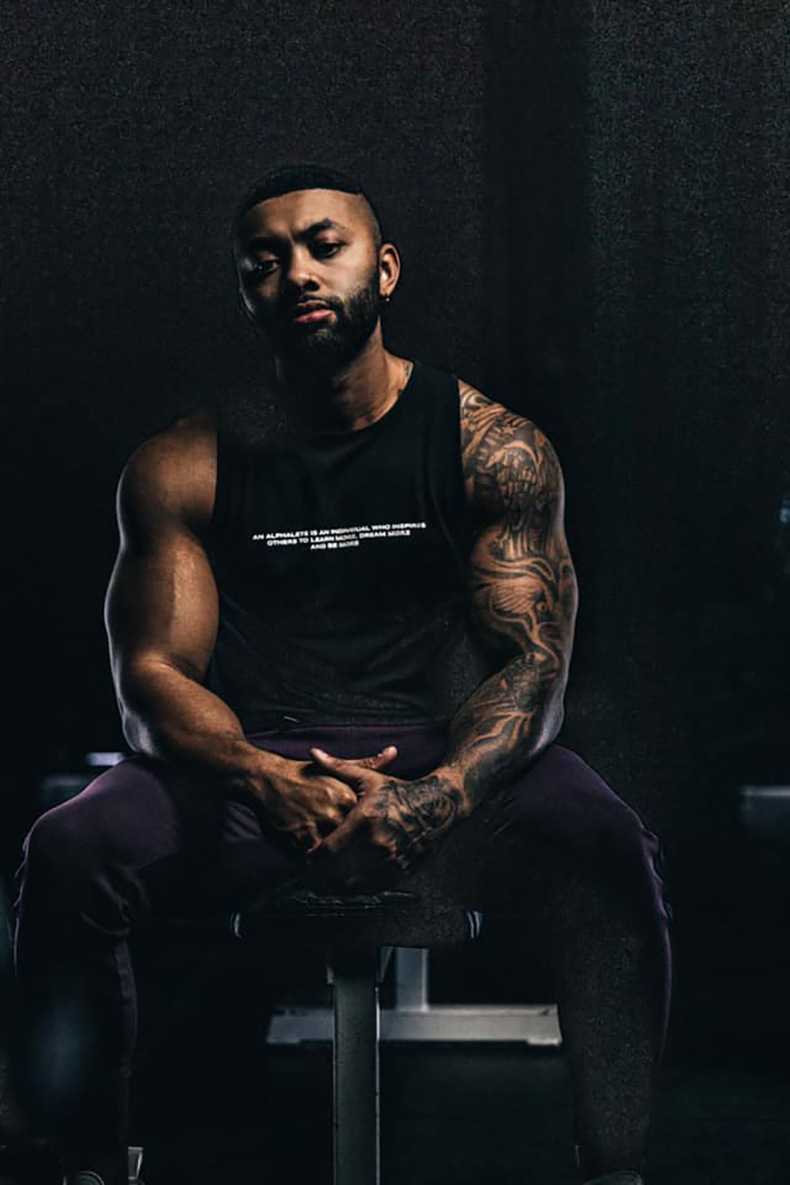 เสื้อกล้าม ALPHALETE #3 ผ้าคอตตอน ใส่ออกกำลังกาย ไม่อมเหงื่อ ผ้านิ่มใส่สบาย ระบายอากาศได้ดี