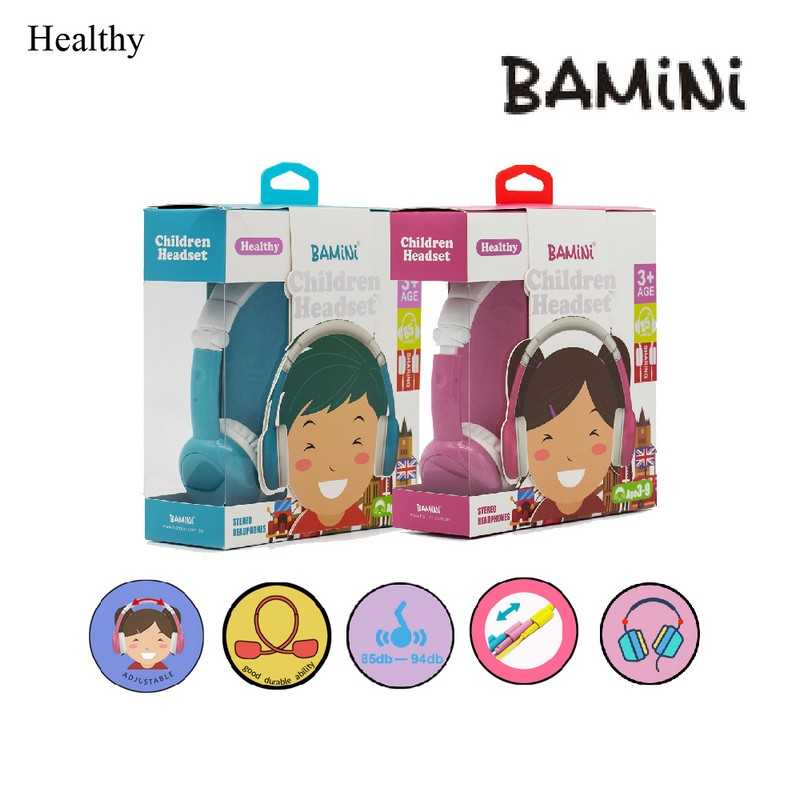 หูฟังเด็ก Bamini Healthy Stereo Headphone