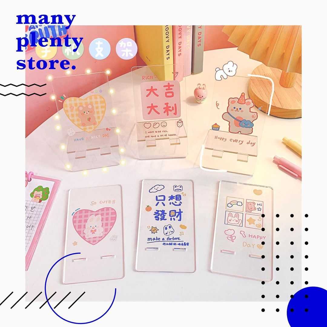 ♡ミที่วางมือถืออะคริลิคใส #พร้อมส่ง