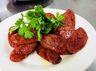 กุนเชียงทอด Fried Chinese sausage