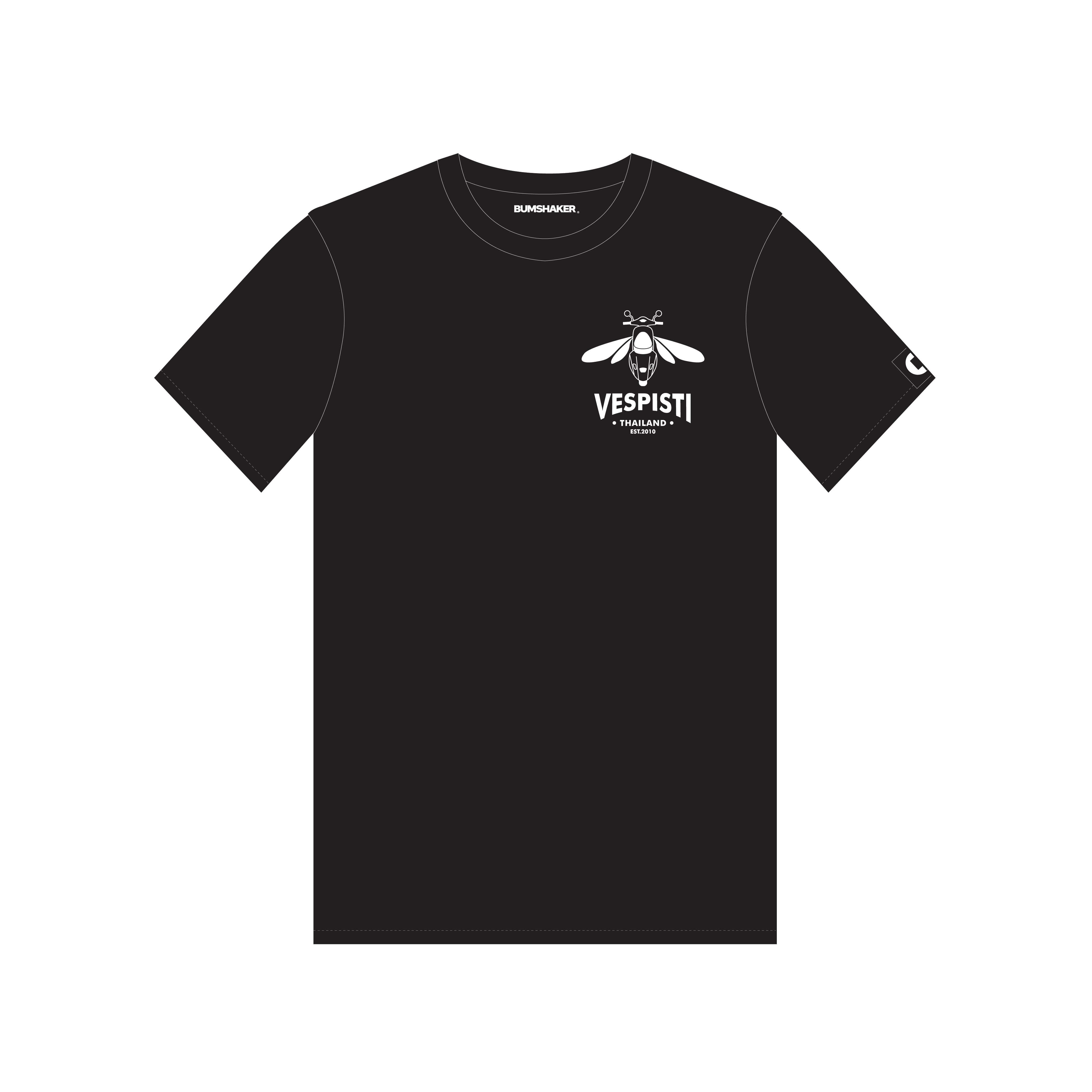 VESPISTI T-SHIRT (BLACK)