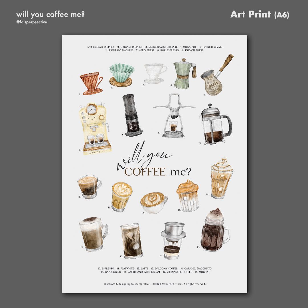 Will you Coffee me (A6)