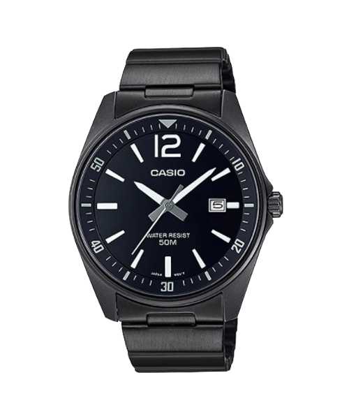 CASIO นาฬิกาคาสิโอ พร้อมส่ง นาฬิกาข้อมือ นาฬิกาของแท้ ประกันศูนย์ CMG 1 ปี รุ่น MTP-E170B-1B