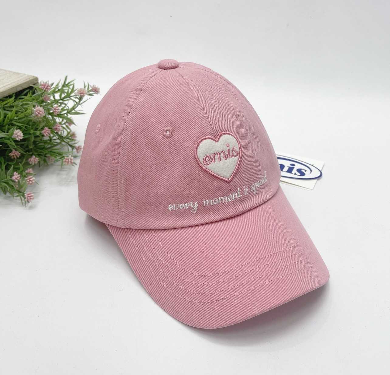 Emis Heart Wappen Ball Cap (Pink)