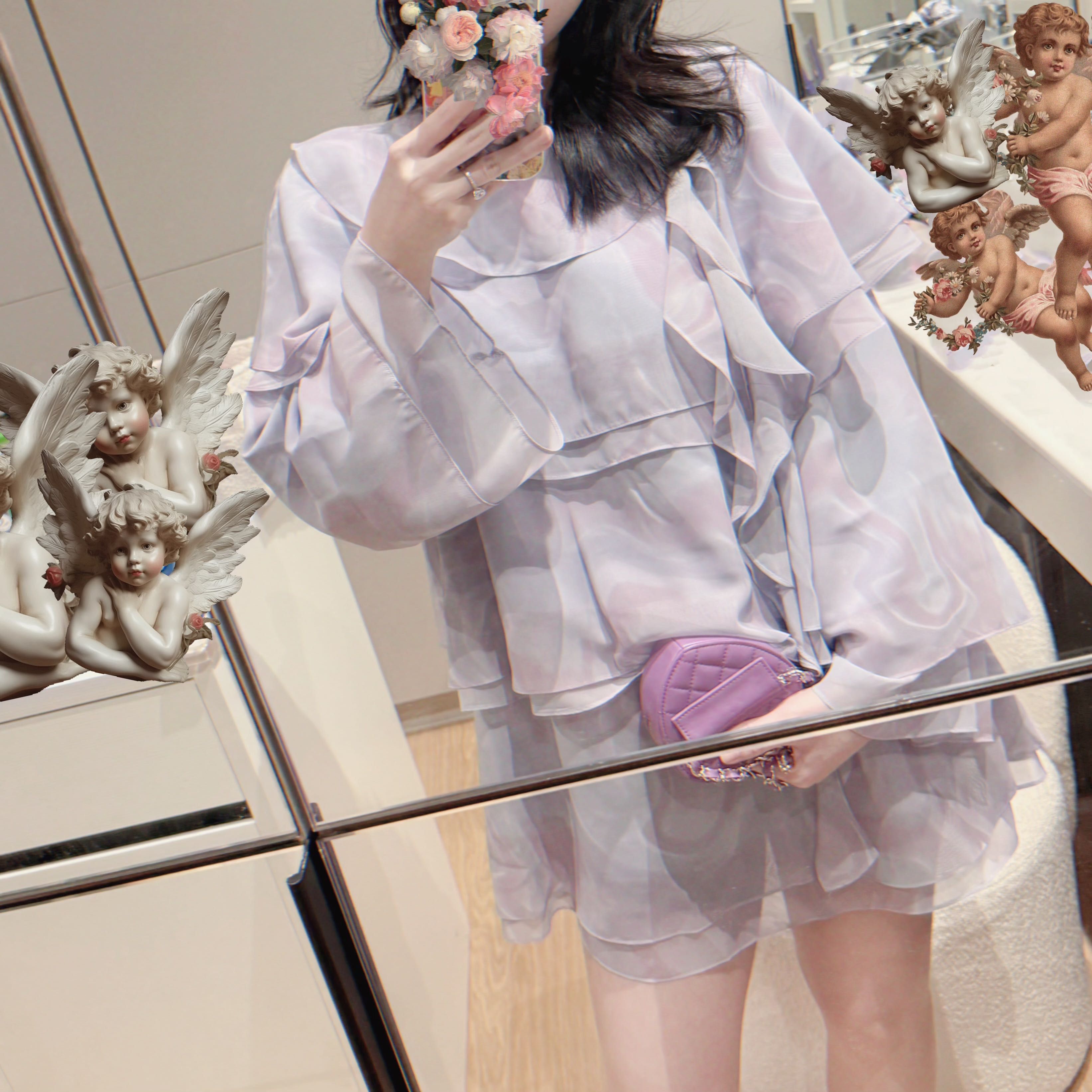 Aurora layers dress 