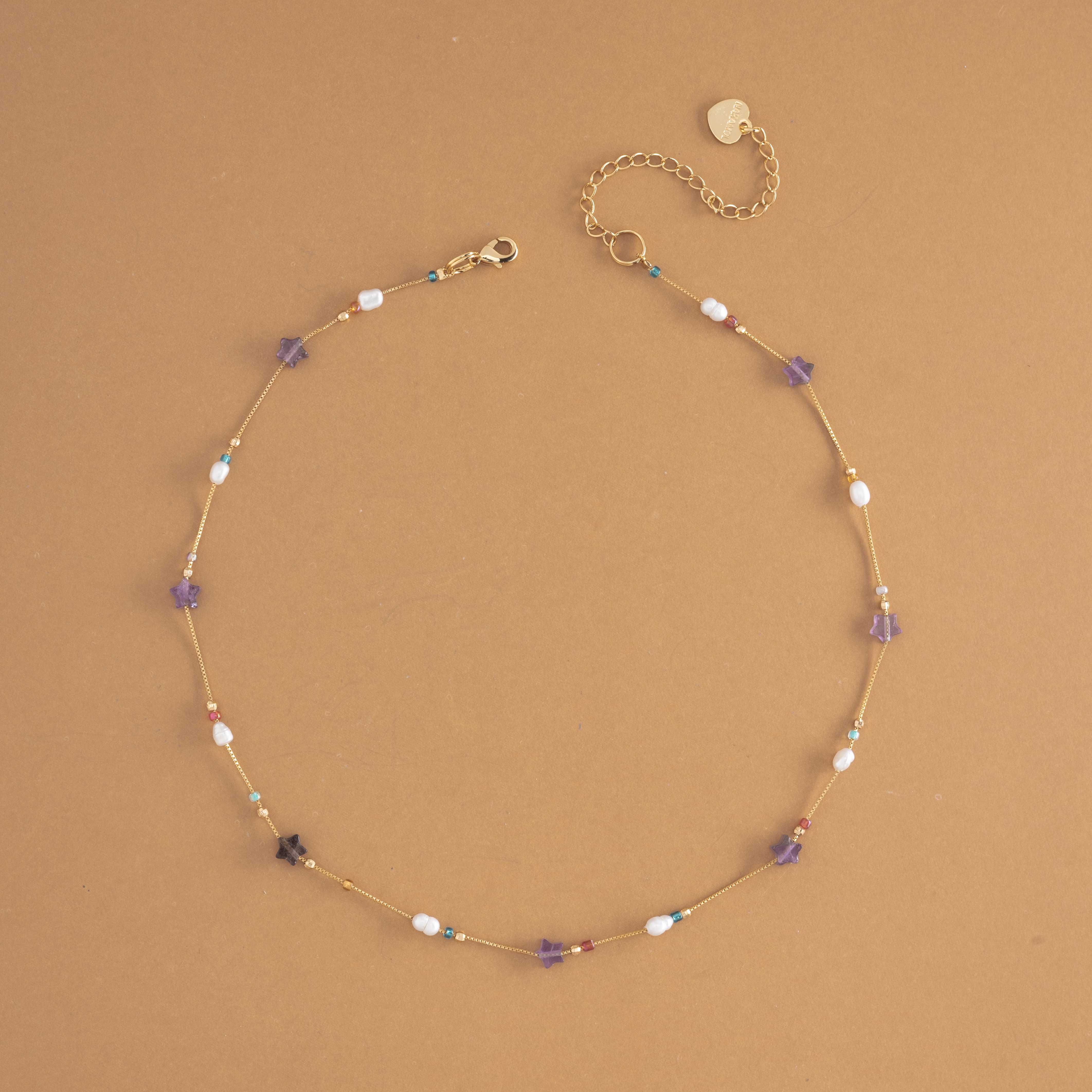 HAPPY STAR-TIN NECKLACE