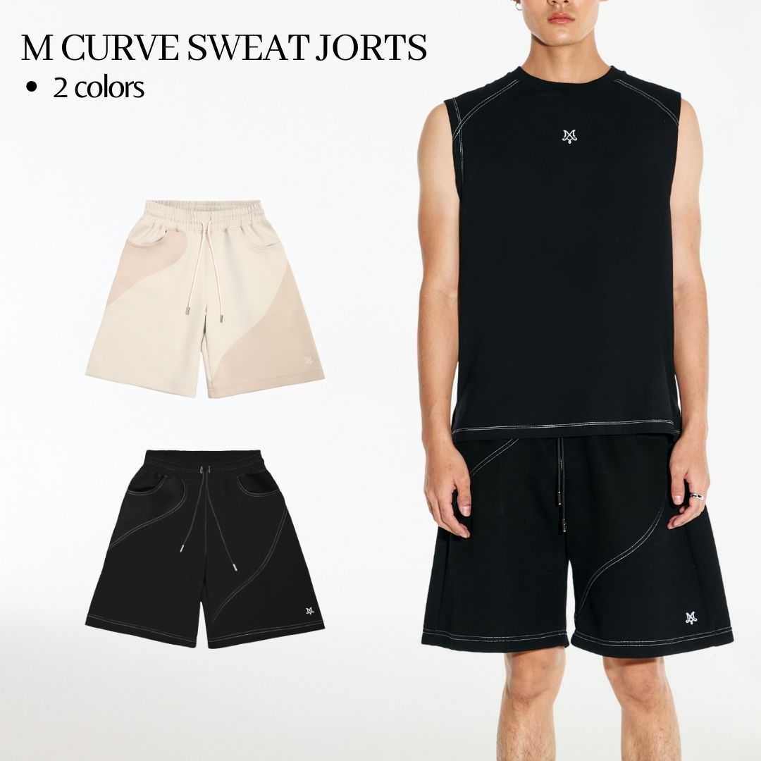 Merge Official - M Curve Sweat Jorts (พร้อมส่ง)