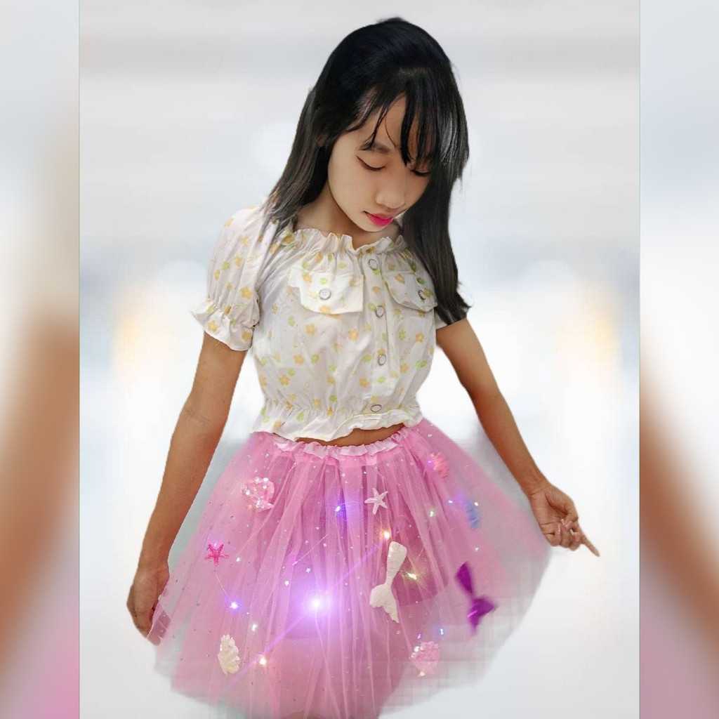 👗 ประโปรงไฟกระพิบไสต์ ชายหาด ท้องทะเล เมอร์เมท🧜‍♀️