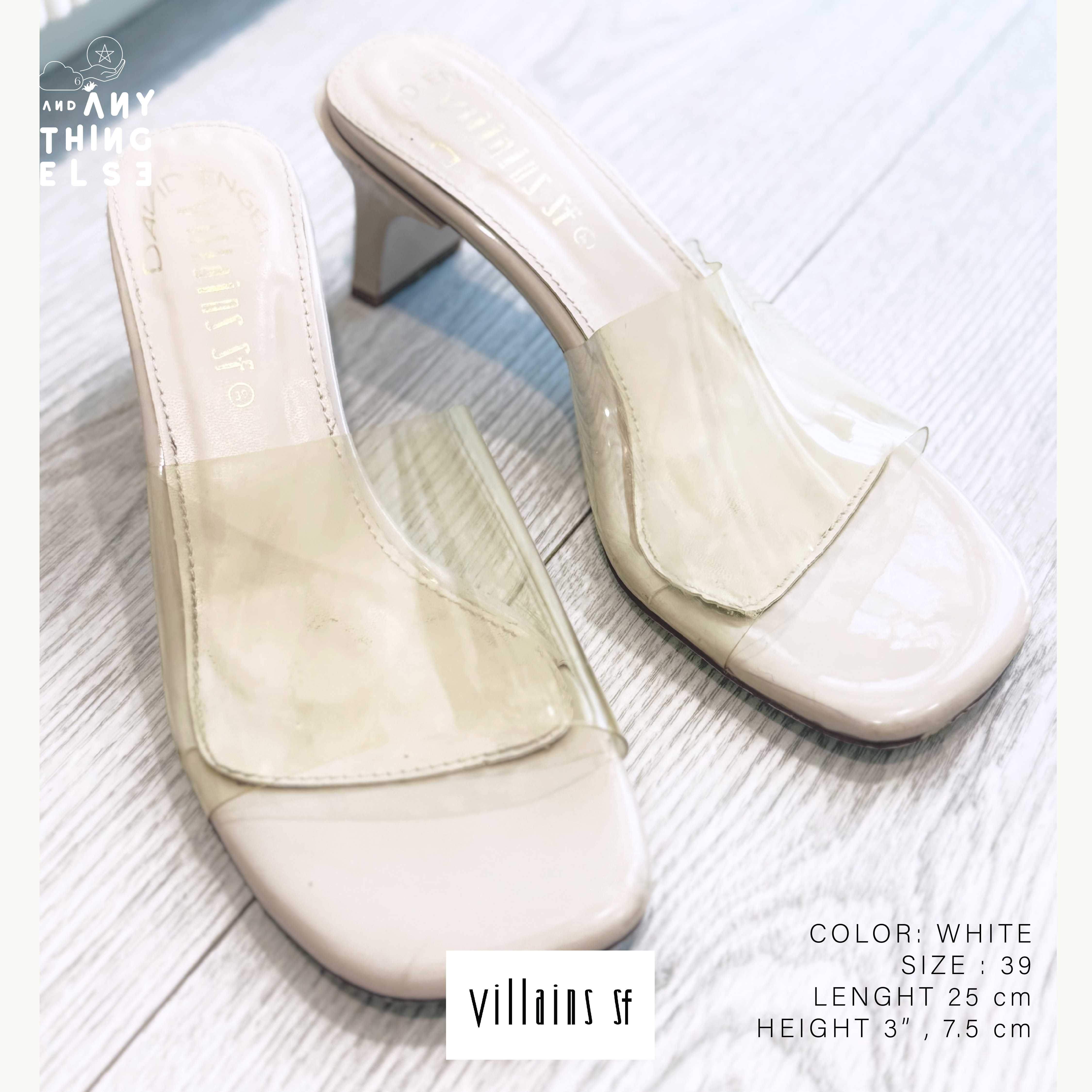 [USED] villains sf รองเท้าใส size 39