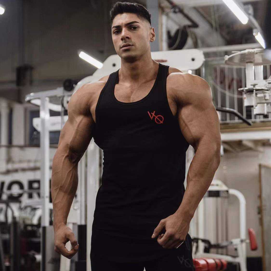 เสื้อกล้าม VANQUISH #1 ผ้าคอตตอน ใส่ออกกำลังกาย ไม่อมเหงื่อ ผ้านิ่มใส่สบาย ระบายอากาศได้ดี