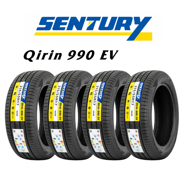 ยางรถยนต์ 215/55 R17 SENTURY รุ่น QIRIN 990 ปี2026(3แถม1)(ราคา4เส้น)