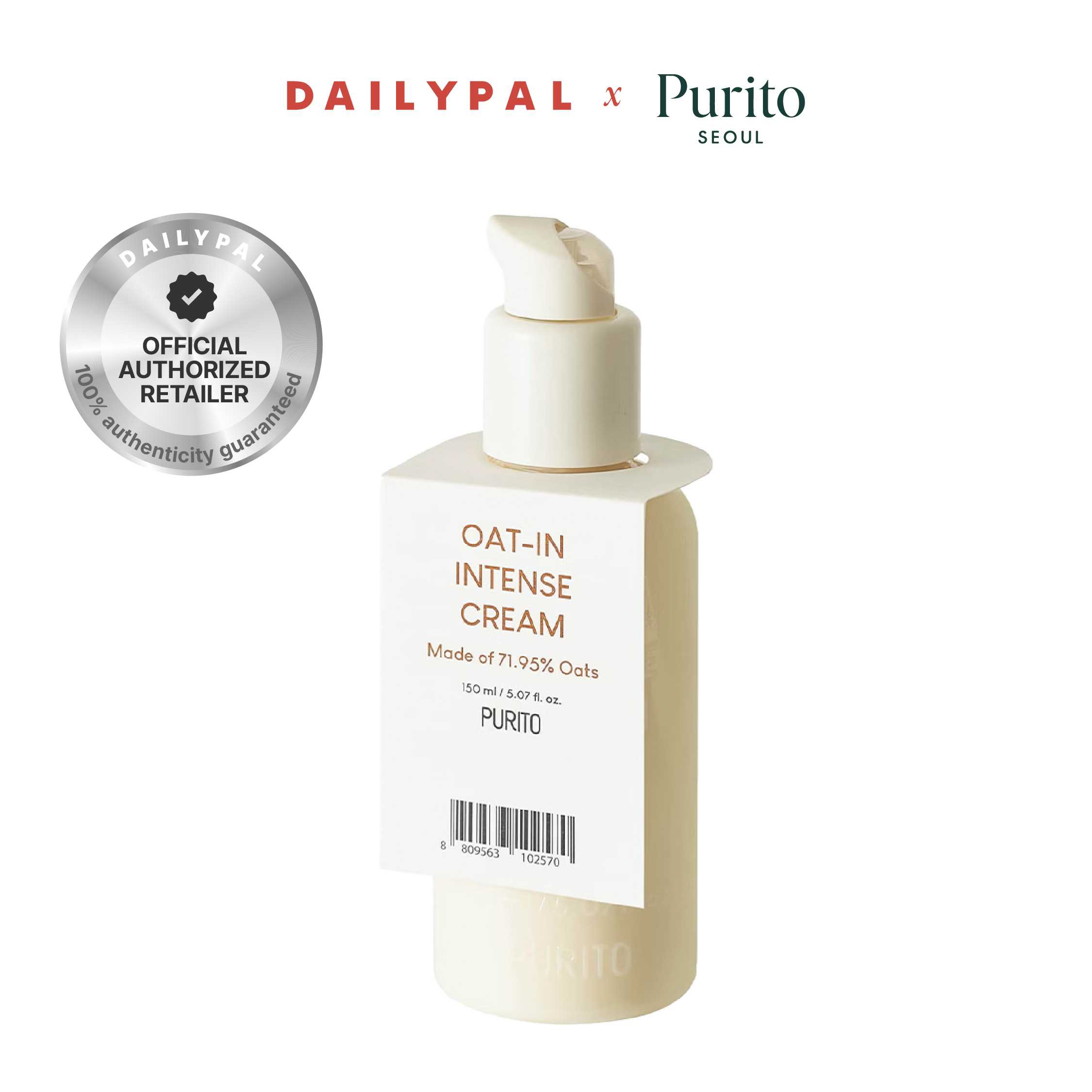 PURITO Oat-in Intense Cream 150 ml