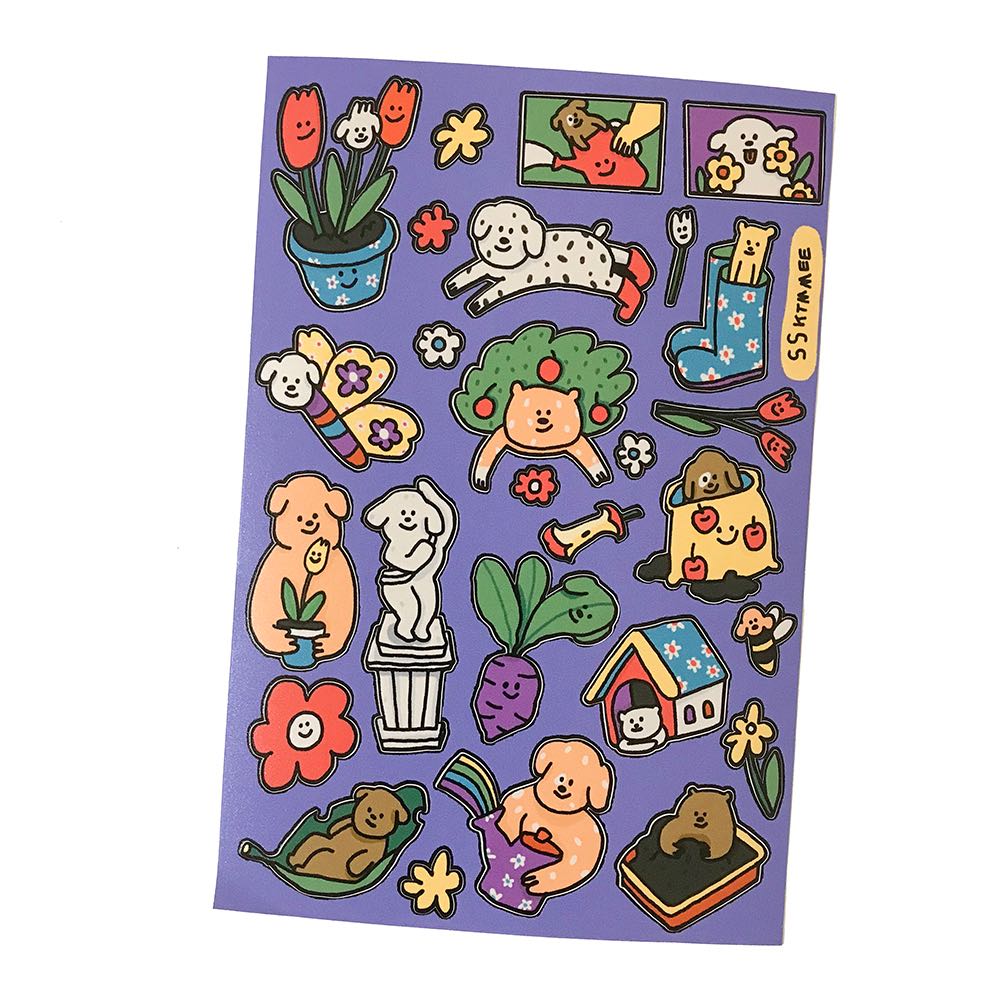 regular sticker - garden