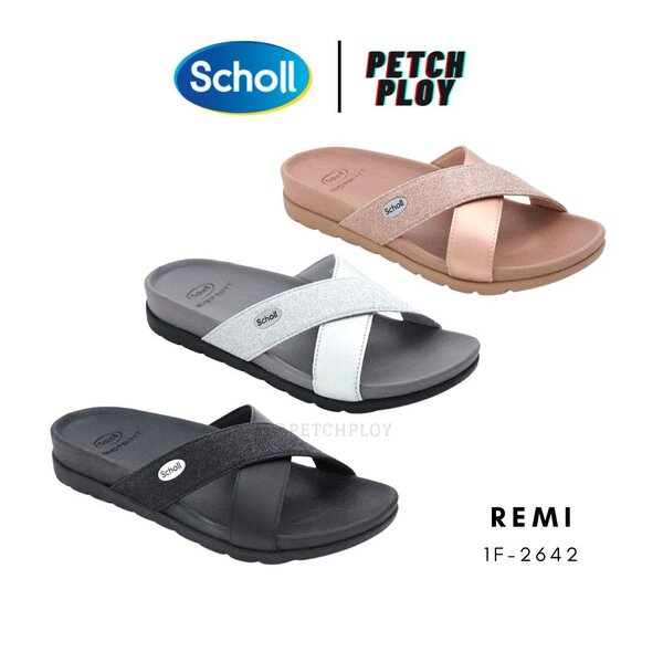 Scholl รุ่น Remi 1F-2642 รองเท้าสกอลล์ผู้หญิง Bioprint ออกแบบให้รองรับรูปเท้าได้ทุกส่วน