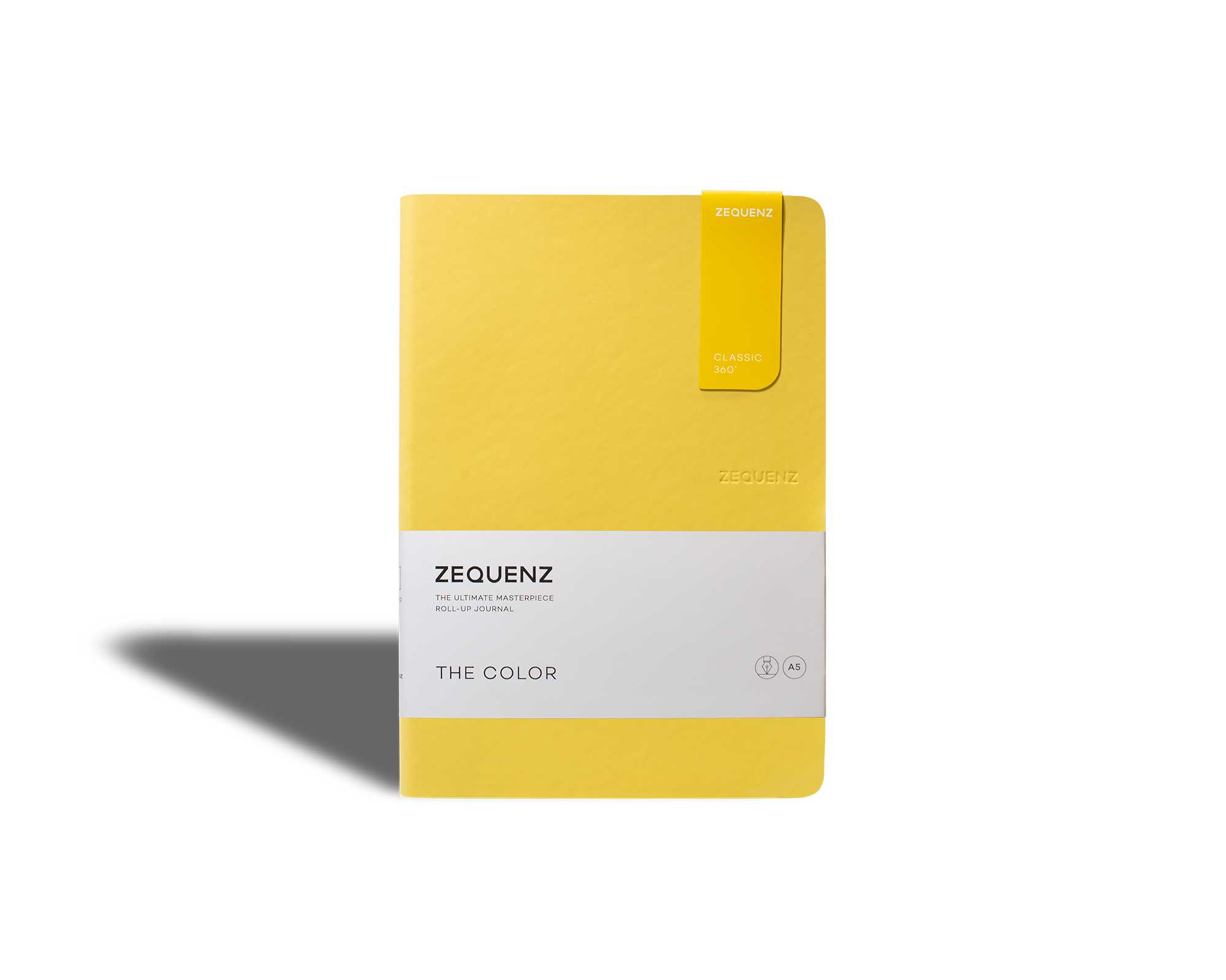 ZEQUENZ The Color Mustard สมุดโน๊ต Zequenz สีเหลือง