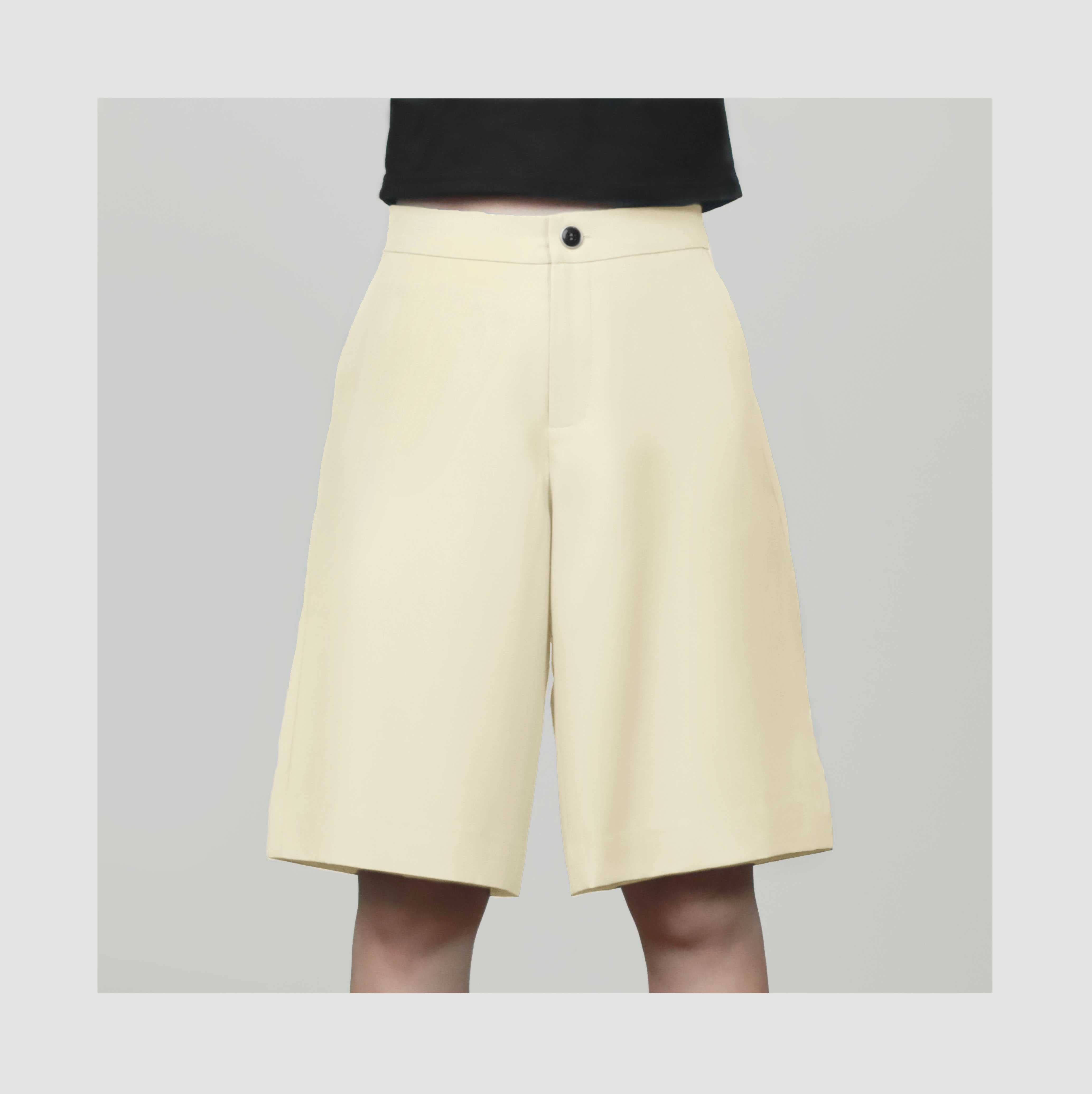 กางเกงขาสั้นผู้หญิง สีเหลือง Ivory Candy Shorts