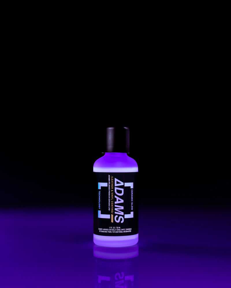 Adam's UV Leather & Vinyl Coating น้ำยาเคลือบยูวีเซรามิก ขนาด 50ml สำหรับเบาะหนังและวัสดุภายใน