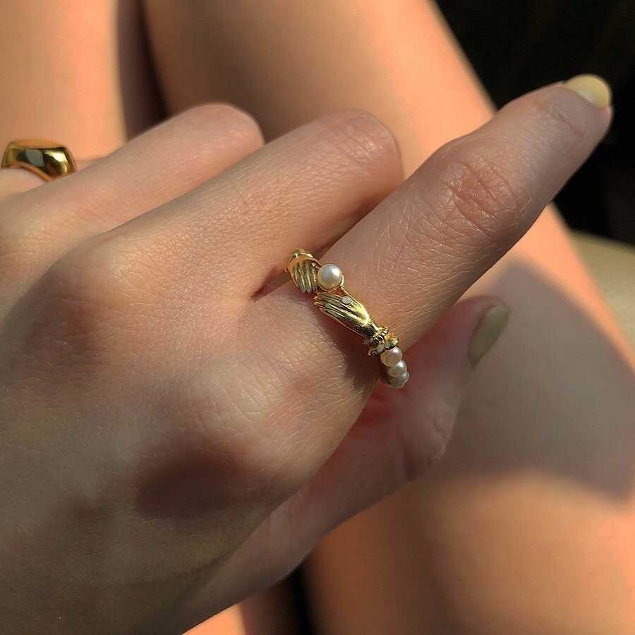 grumpy, palm ring