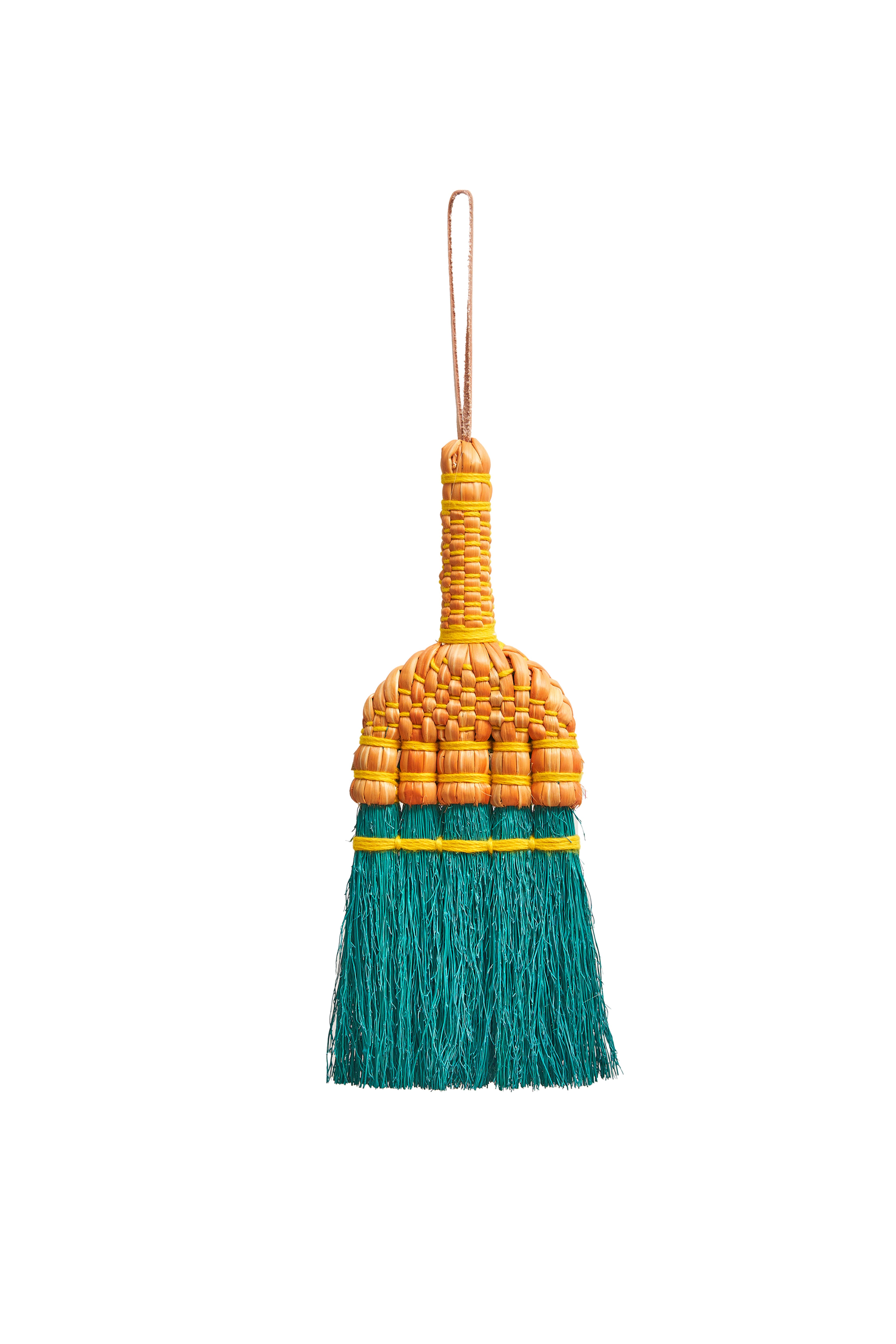 Popsicle Brush (Orange-Aqua)
