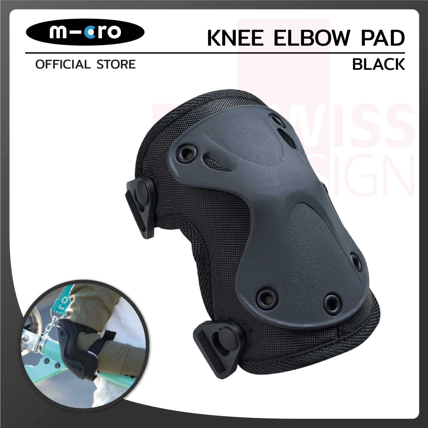 Knee-Elbow Pad Black Size M