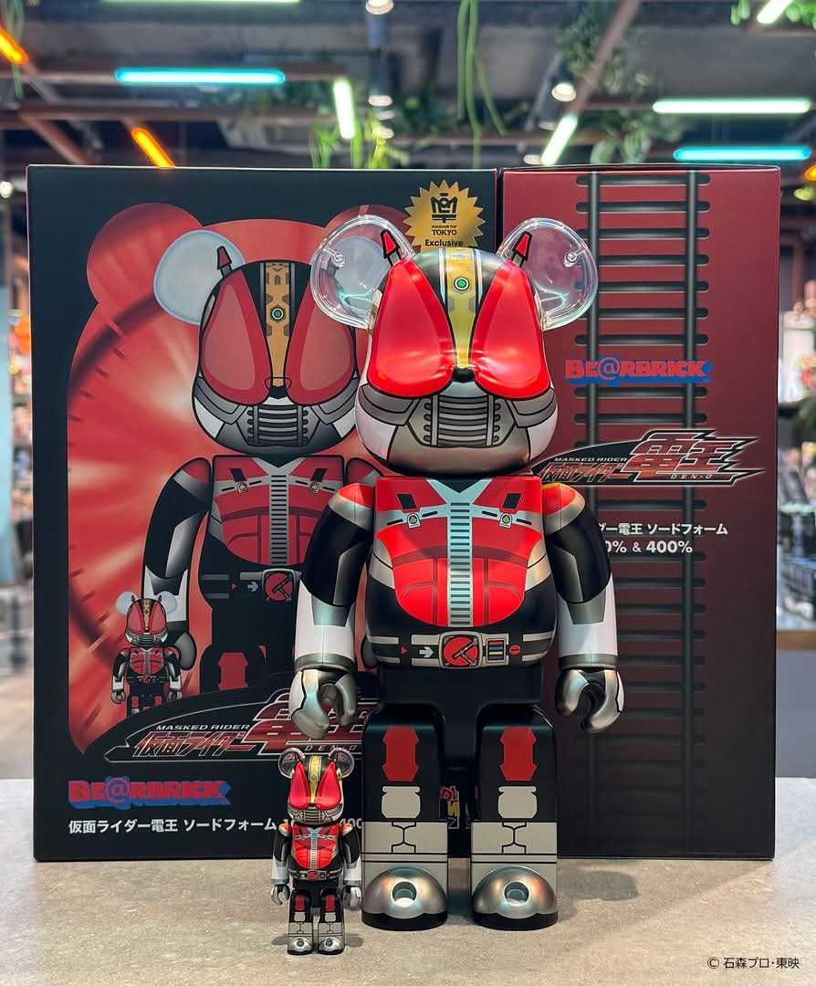 BE@RBRICK Kamen Rider Den-O 100%+400%