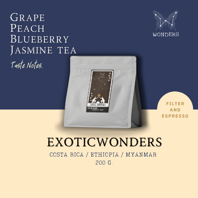 กาแฟเบลนด์ Exotic Wonders 200g อราบิก้า100%