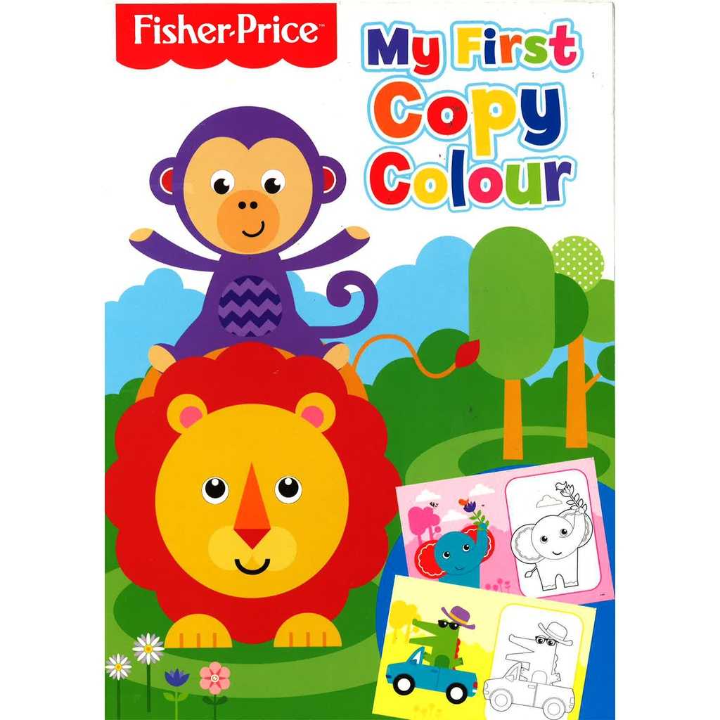 #Sale10.10 #หนังสือระบายสี Fisher Price: My First Copy Colour 