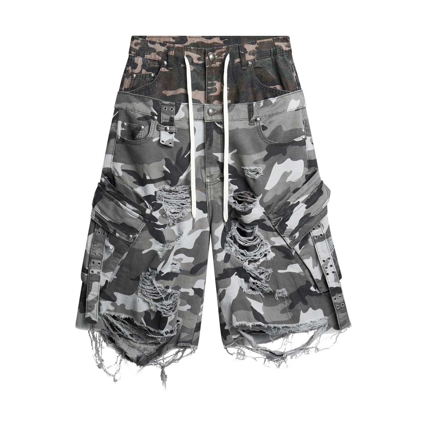 COZY - 005 CHAOS DREAM WAXED CAMO JORTS
