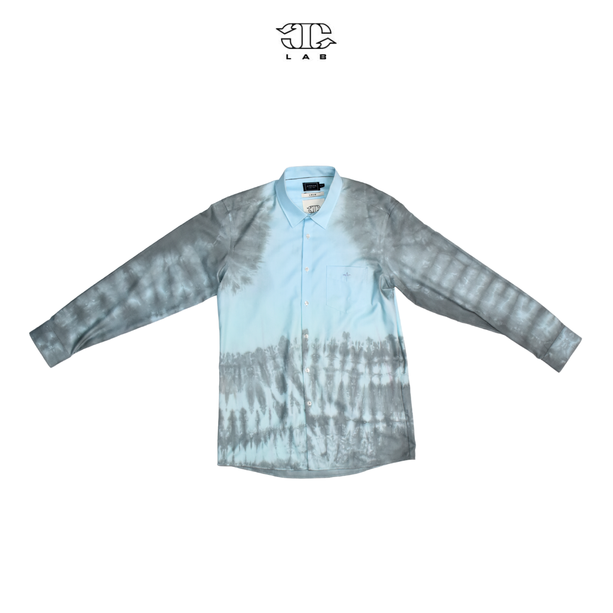 'JOE (SKY)' Longsleeve tie-dye shirt