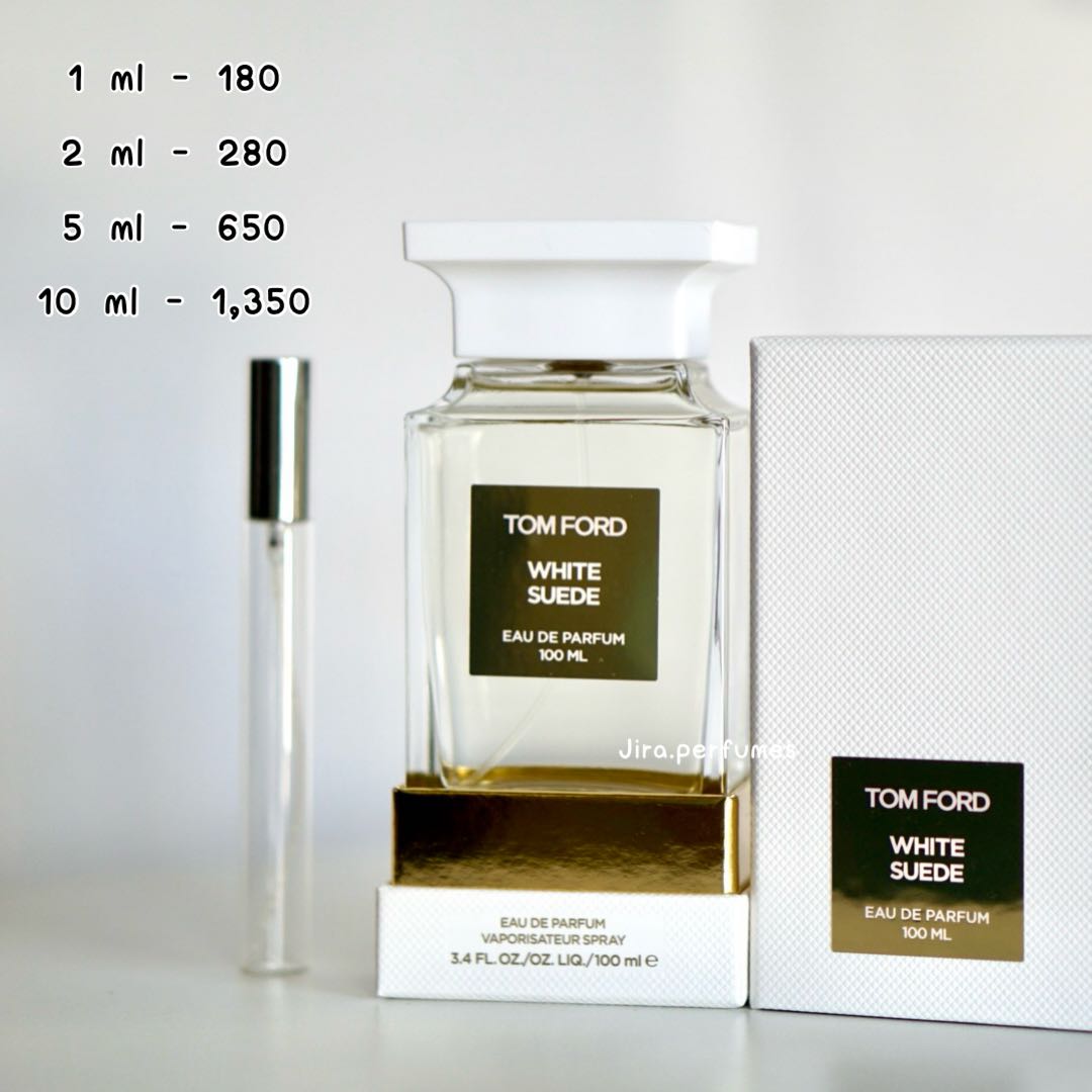 Tom Ford White suede