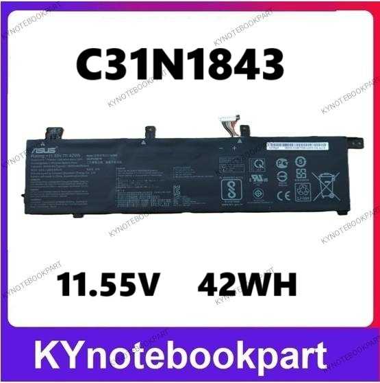 แบตเตอรี่ ของแท้ ASUS VivoBook S14 S432 S432F  X432FA X432FL S15 S532 S532F C31N1843