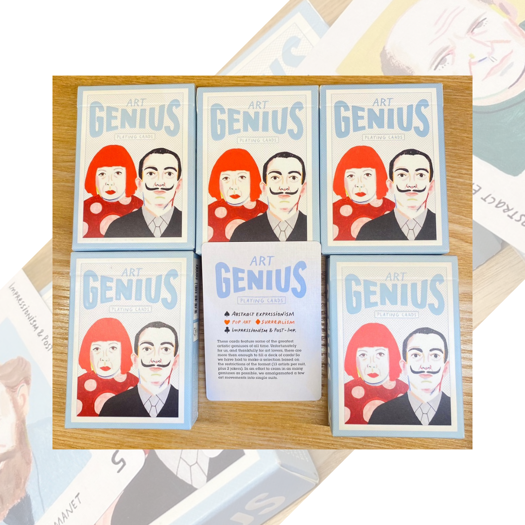 Art Genius Playing Cards