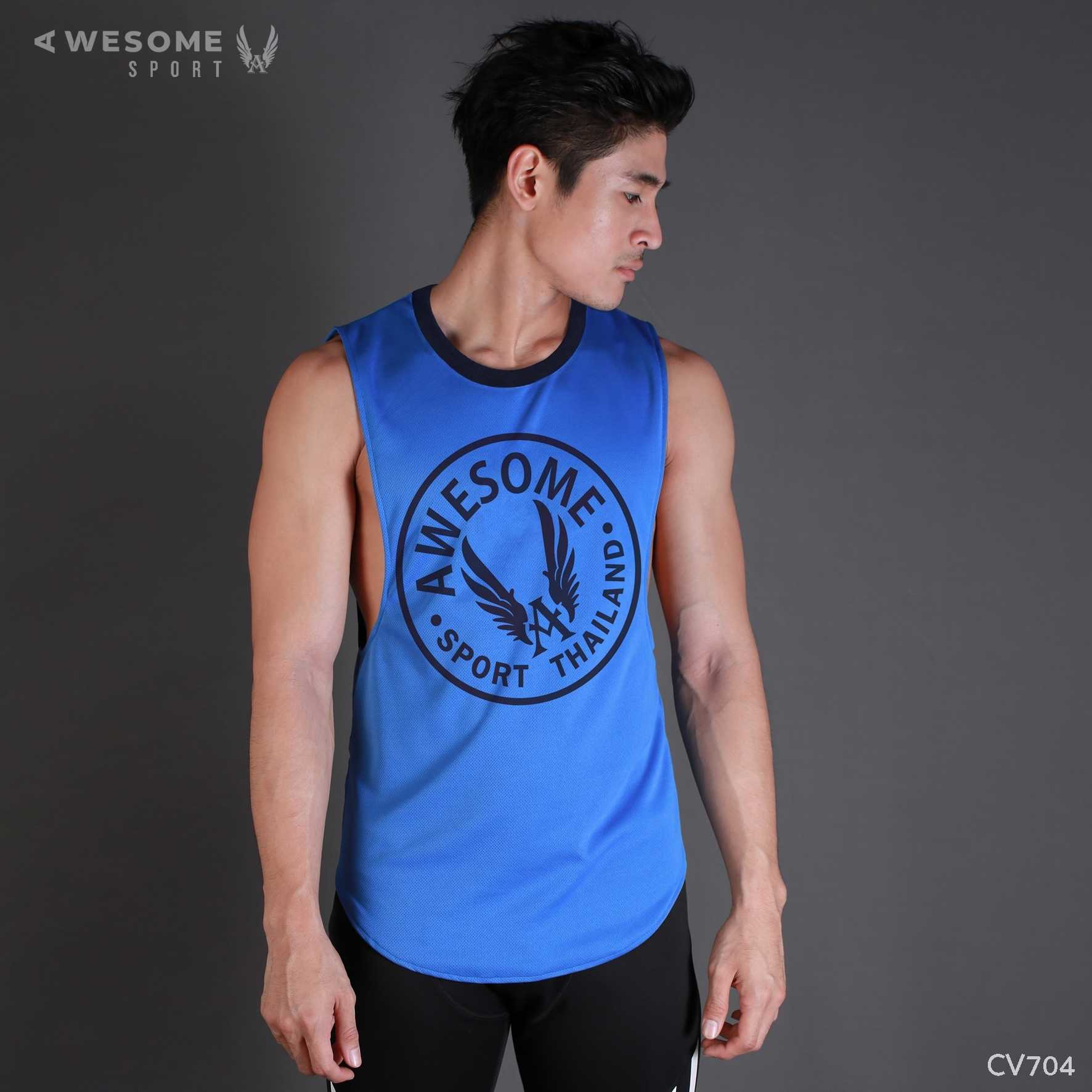 CV704  เสื้อกล้าม Awesome