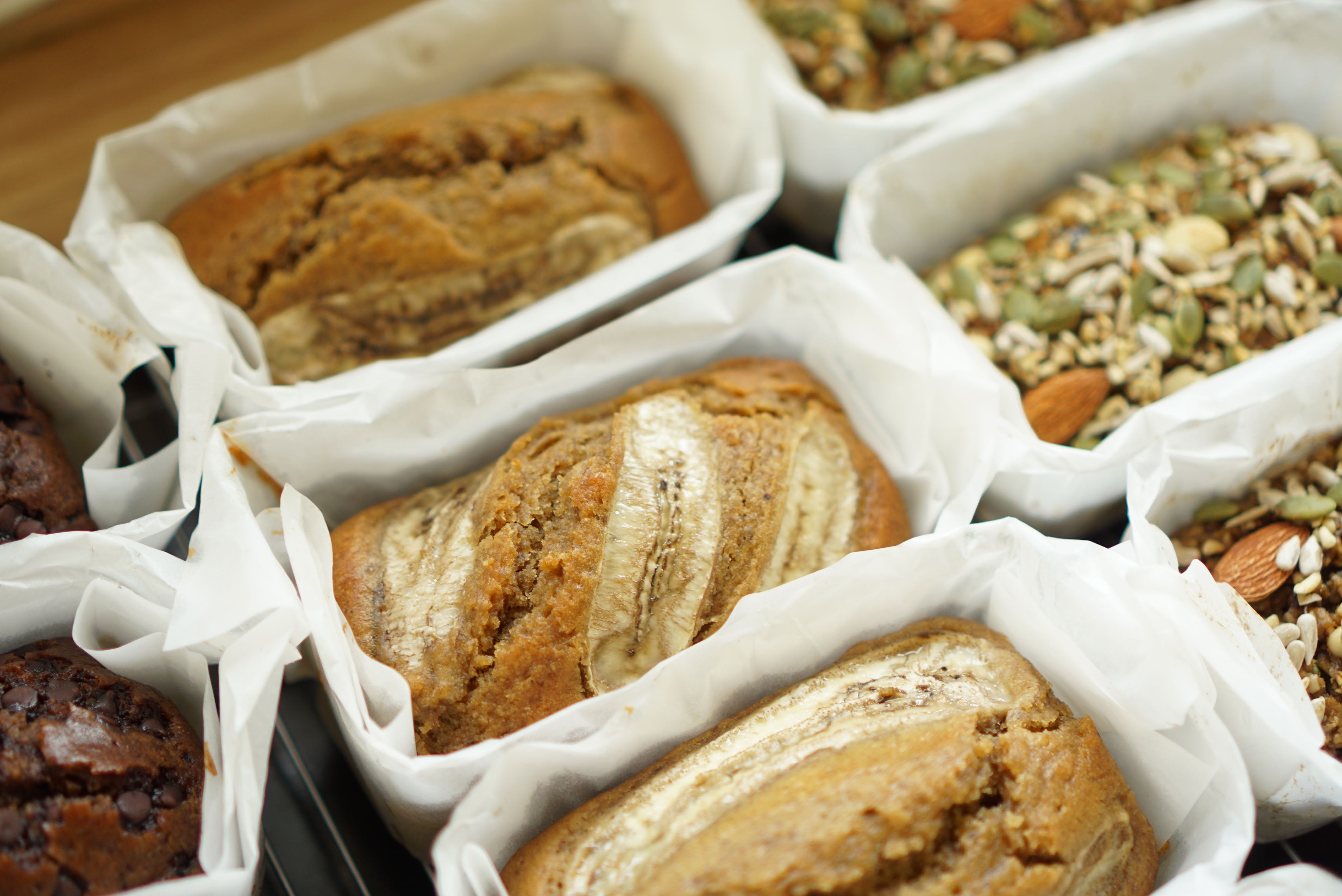 คลาสสิก บานานาโลฟ(สูตรไม่ใส่น้ำตาล) - Classic Banana Loaf(No Sugar)