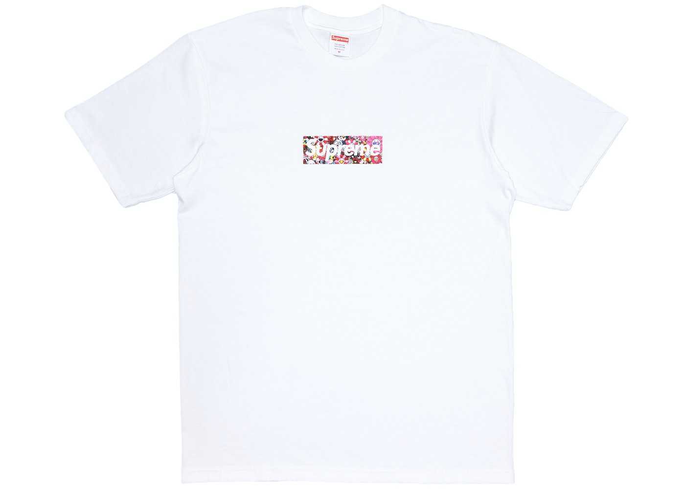 Supreme Takashi Murakami COVID-19 Relief Box Logo Tee (White)