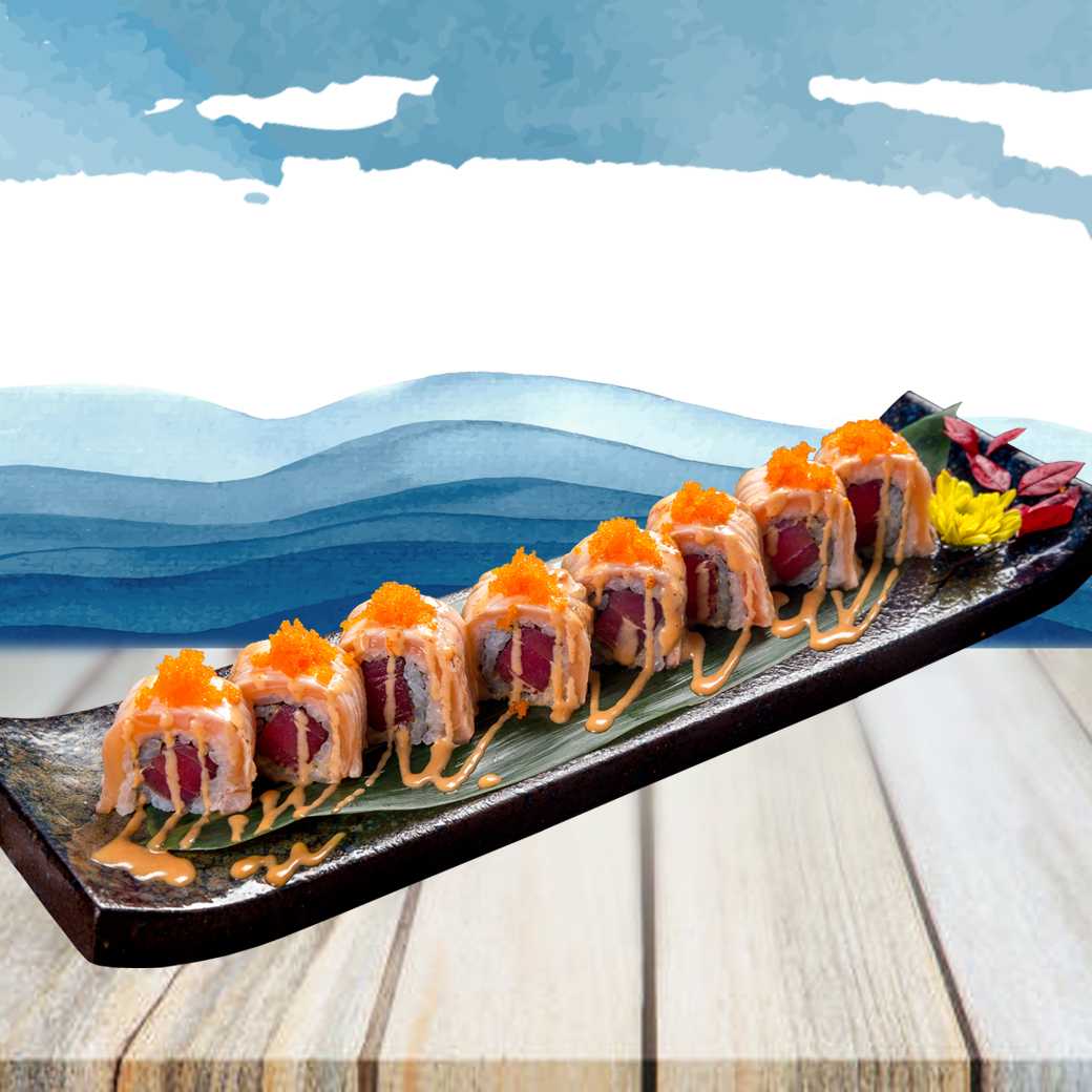 Samurai Roll  ซามูไร โรล Half 4 ชิ้น