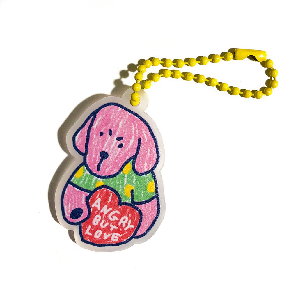 keyring1 - angry but love