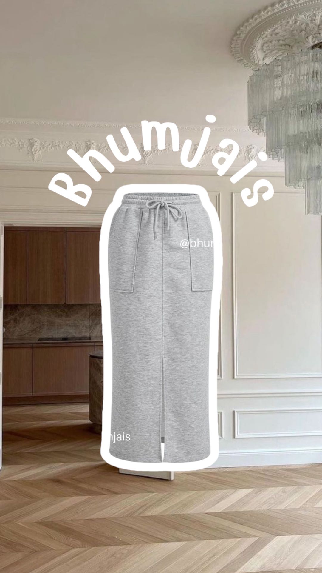  #bjcomfyskirt240154 (690THB)