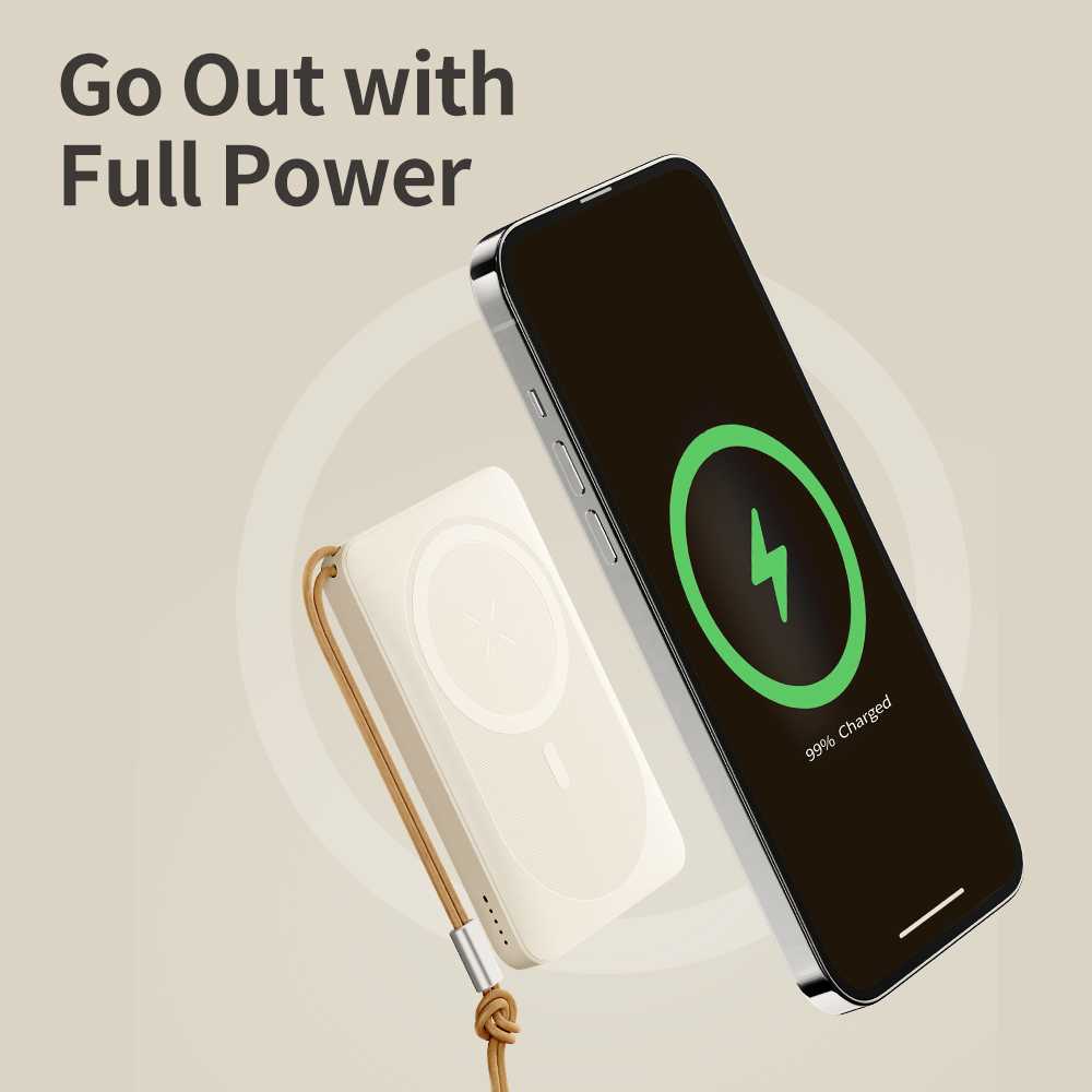 S-GEAR รุ่น MAG01 10000 mAh (พาวเวอร์แบงค์) Powerbank PD Magnetic
