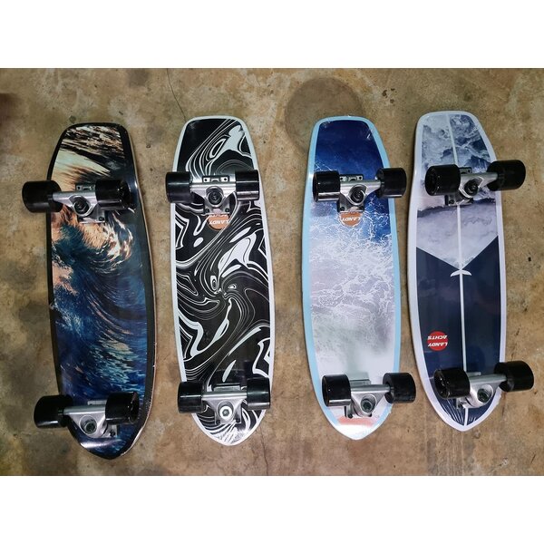 0201 Surf skate บอร์ด28นิ้ว แนะนำสูง150-160cm เลี้ยว30องศา พร้อมเล่น