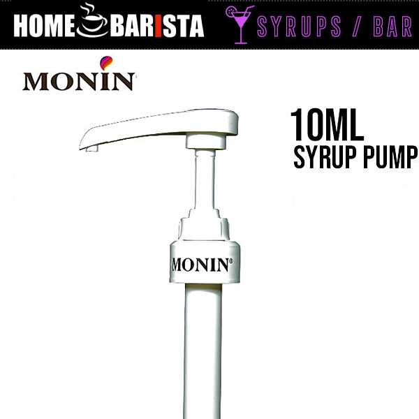 หัวปั๊มป์ MONIN 10ml Pump (White) - สำหรับ 700ml ไซรัป