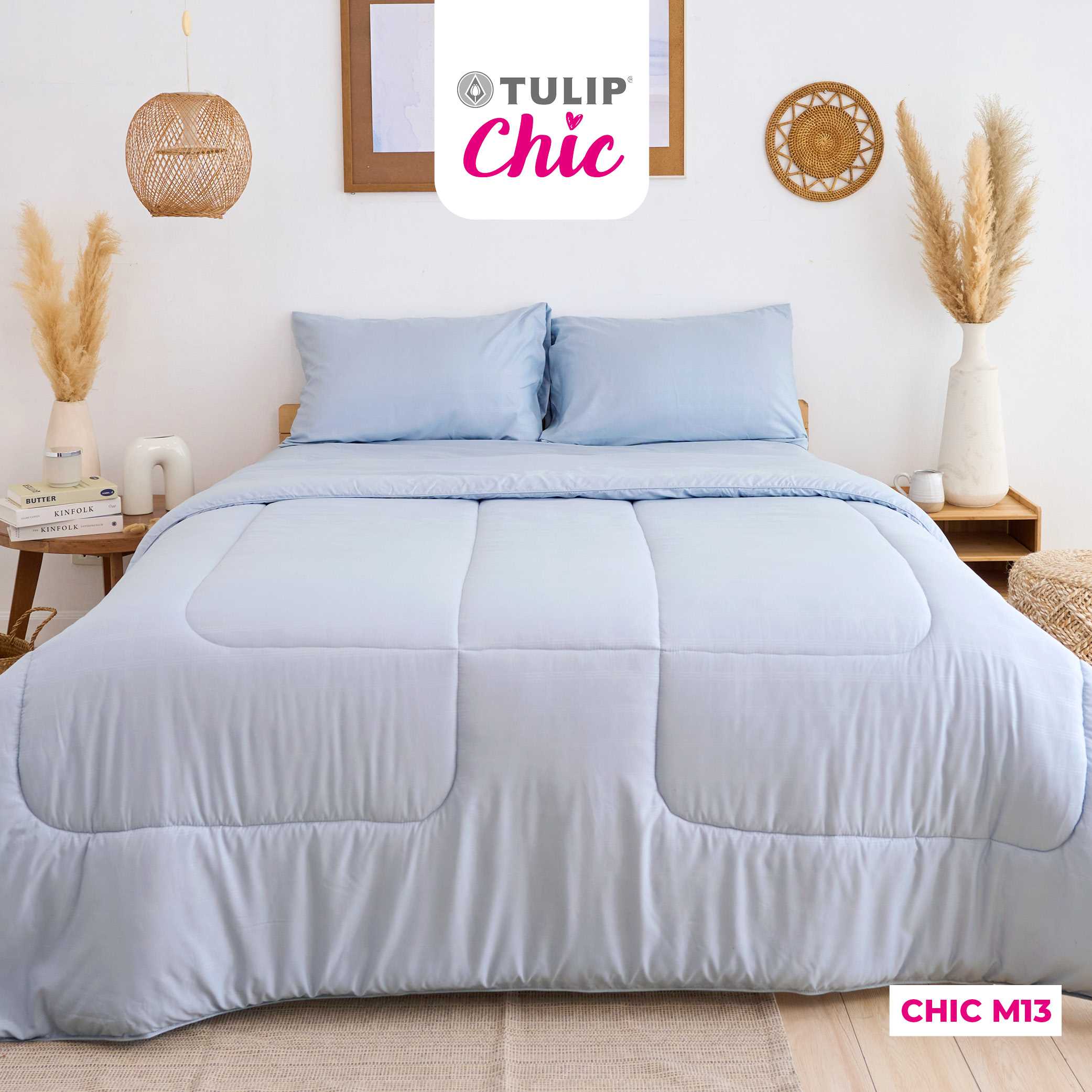 ชุดเครื่องนอน TULIP Chic อัดลาย CHIC M13
