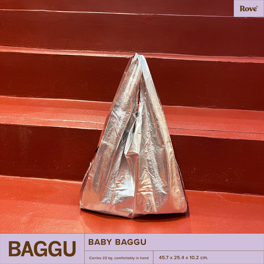 BAGGU Baby - Chrome Metallic