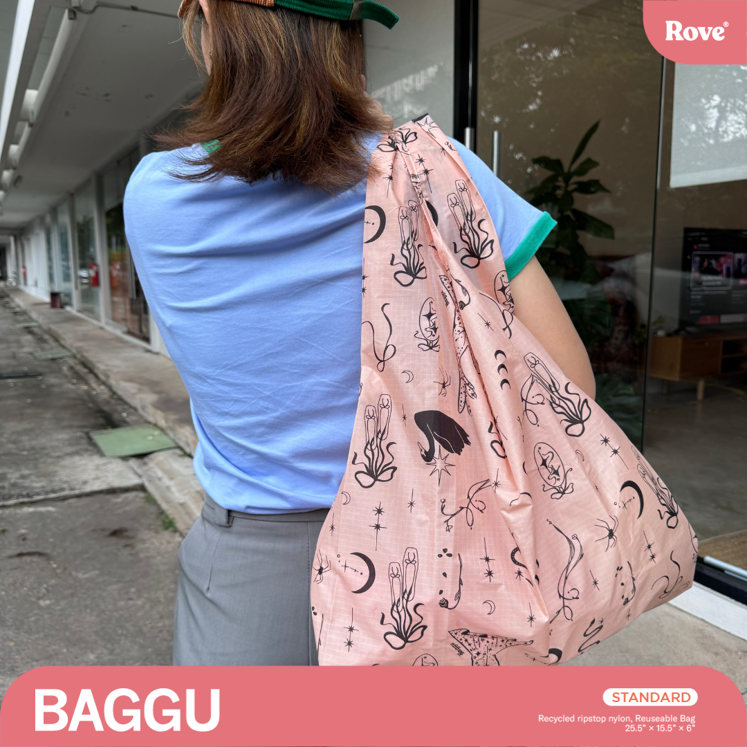 BAGGU Standard Reusable Bag - Ballet Icons