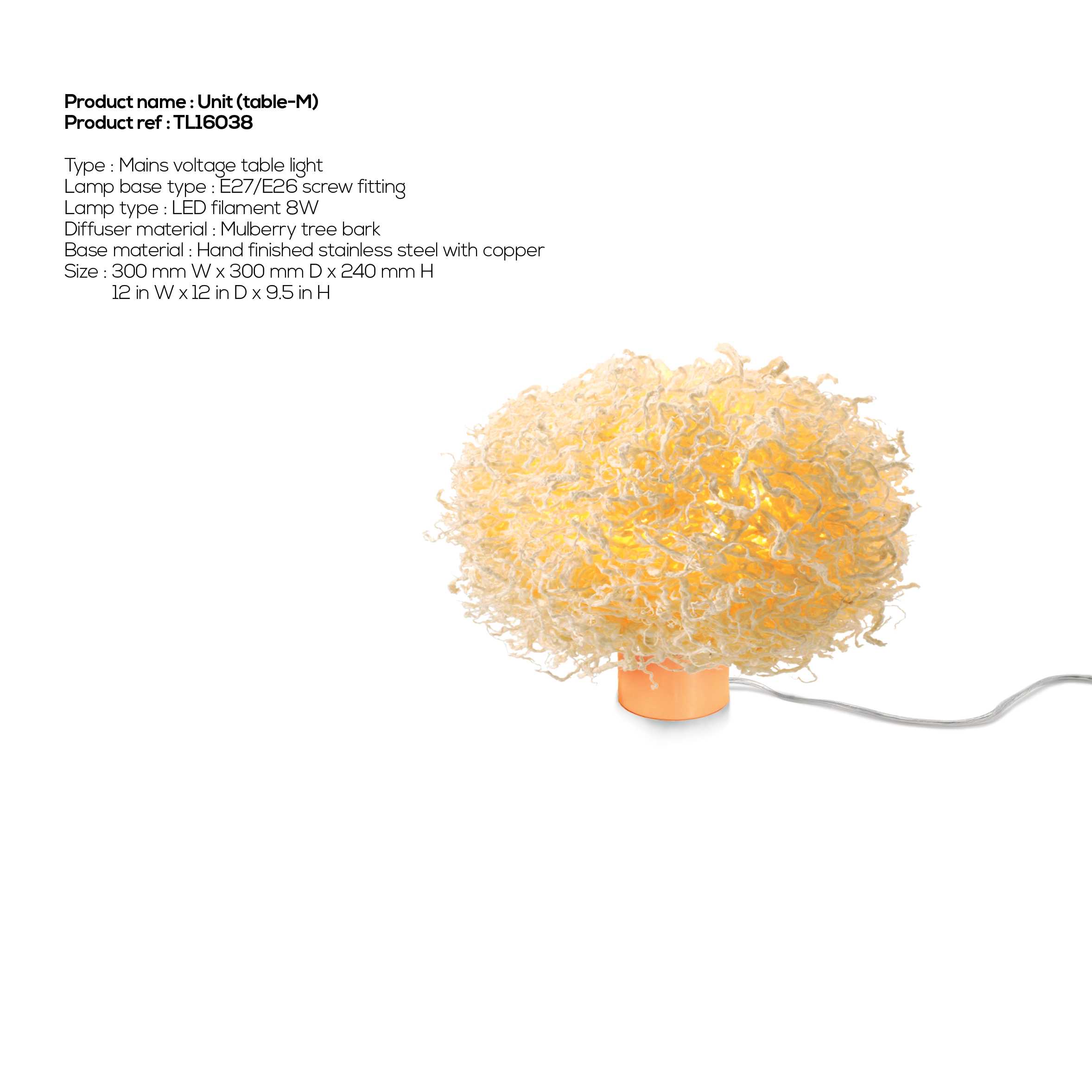 Unit-M (Table light)
