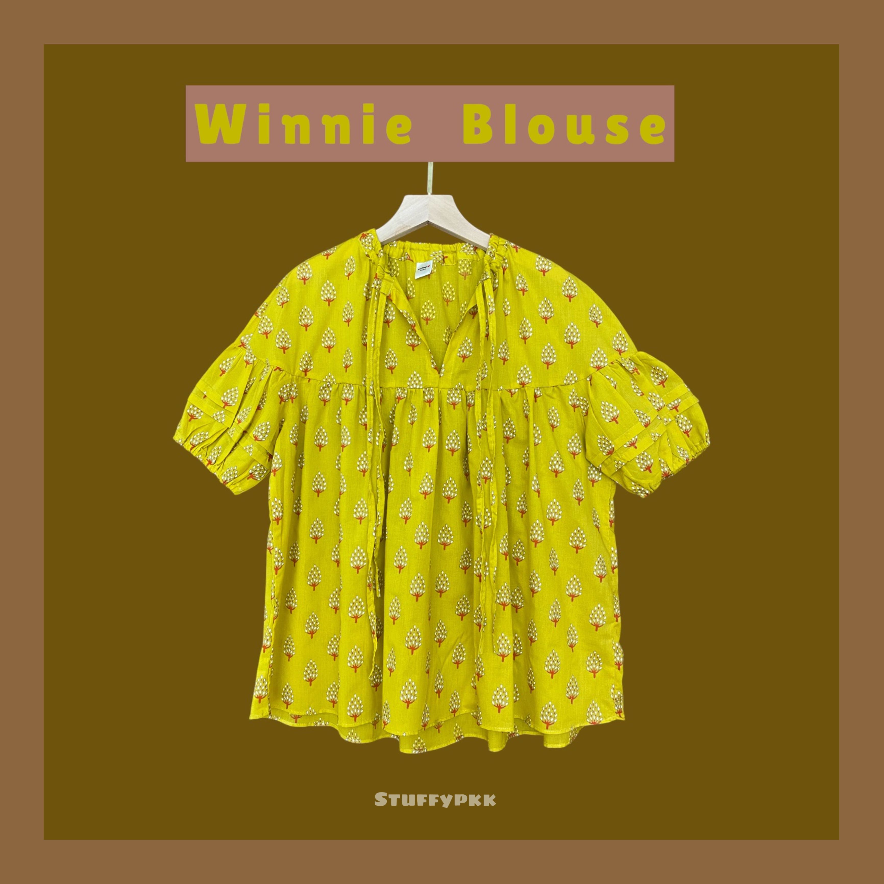 𝐖𝐢𝐧𝐧𝐢𝐞 𝐁𝐥𝐨𝐮𝐬𝐞 สีเหลือง
