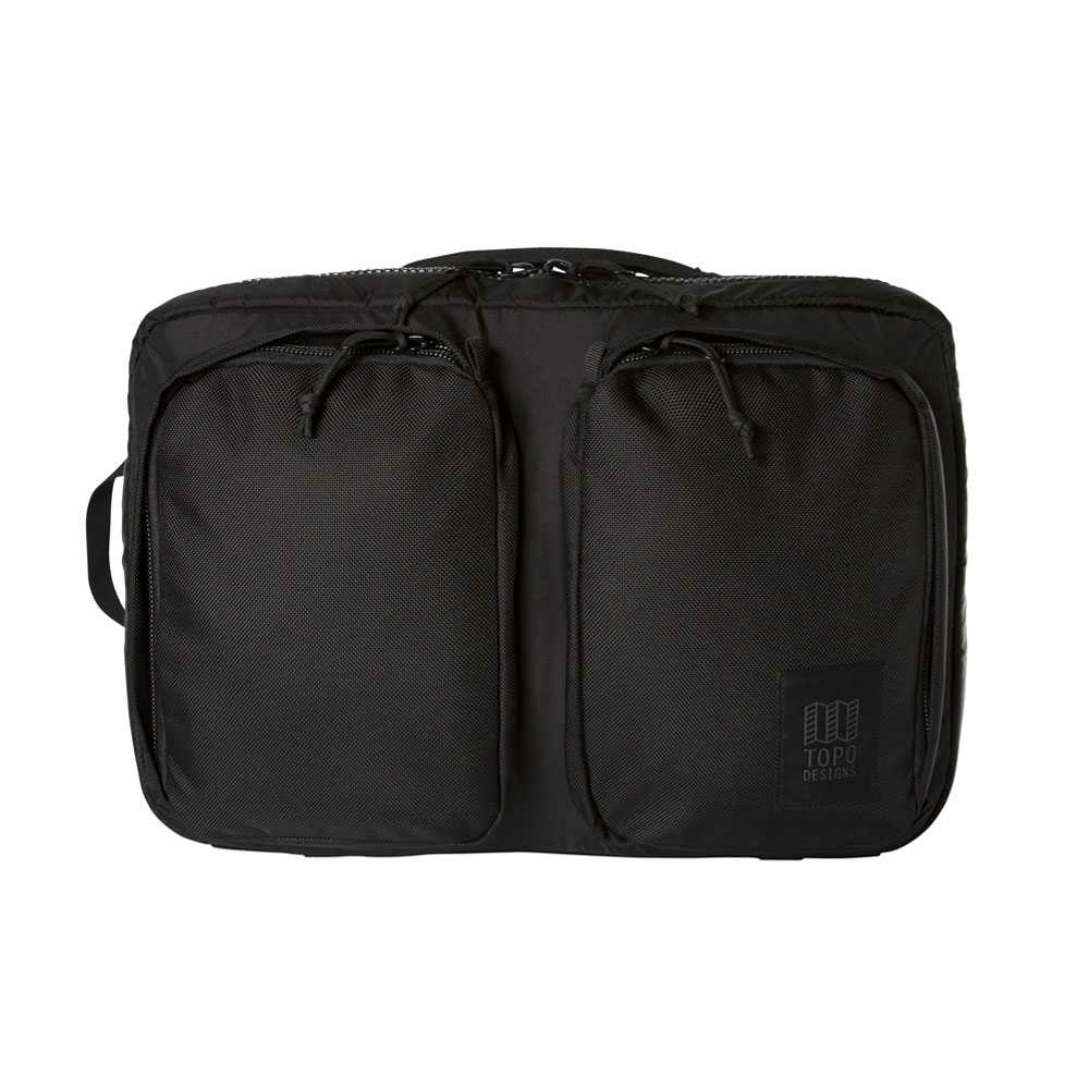 Topo Designs กระเป๋าสะพายข้าง รุ่น GLOBAL BRIEFCASE BLACK/BLACK