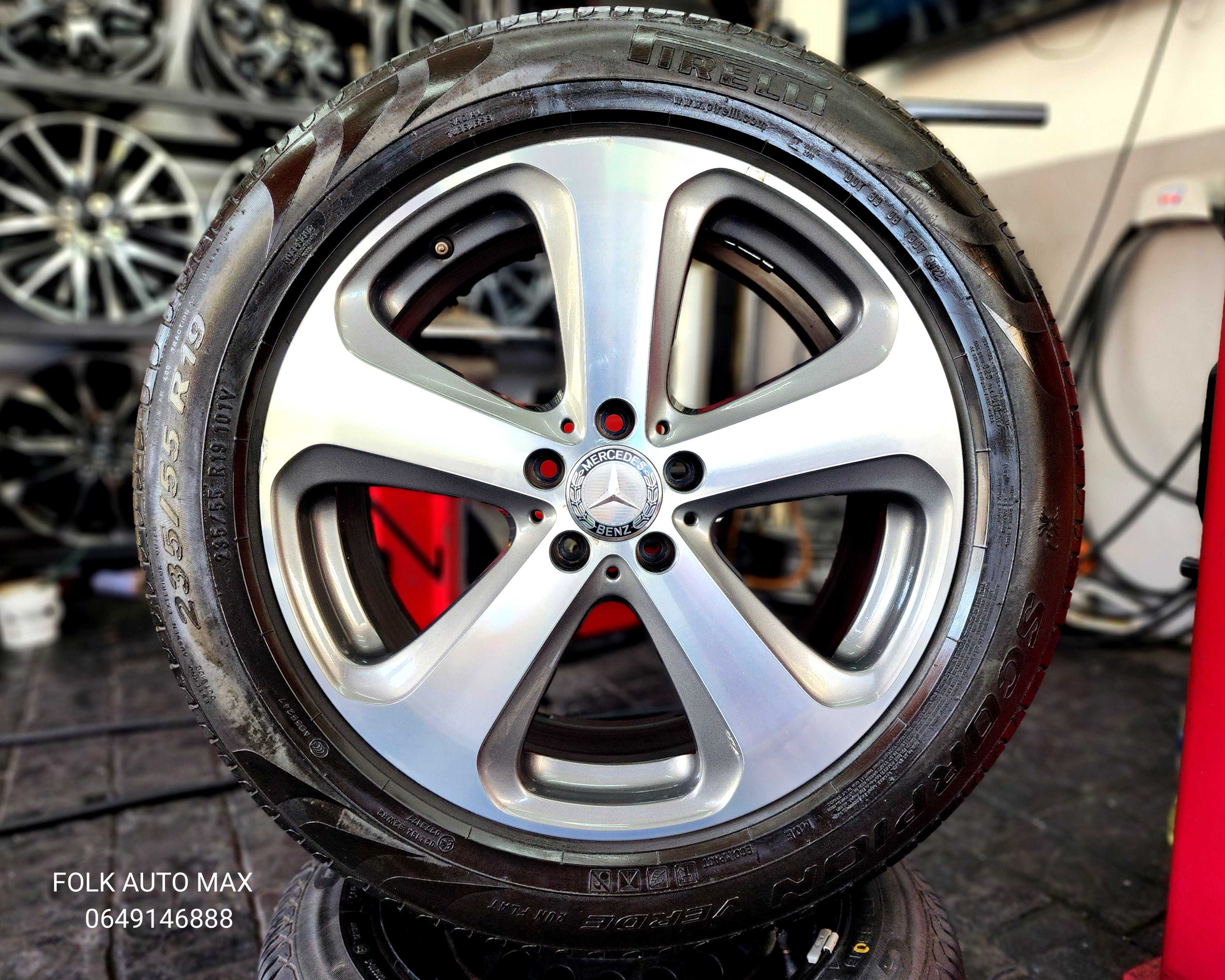 ล้อ Mercedes Benz แท้ GLC C253 C253 ขอบ 19 มีรอยตามสภาพการใช้งาน 1530368  55555